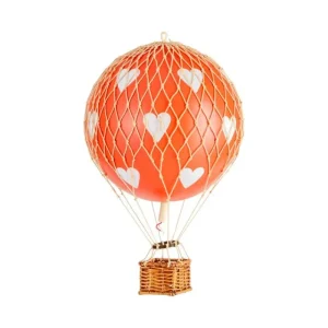 Store Luftballon 18Cm, Red Hearts Uroer Og Ophæng