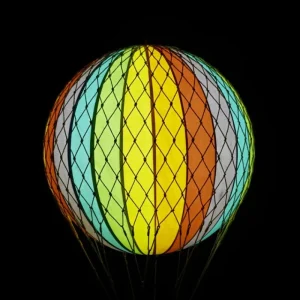 Fashion Luftballon 32Cm, Rainbow - Led Lys Lamper