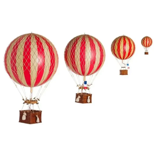 Clearance Luftballon 42Cm, Red Uroer Og Ophæng