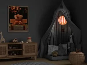Flash Sale Luftballon 32Cm, Red - Led Lys Lamper