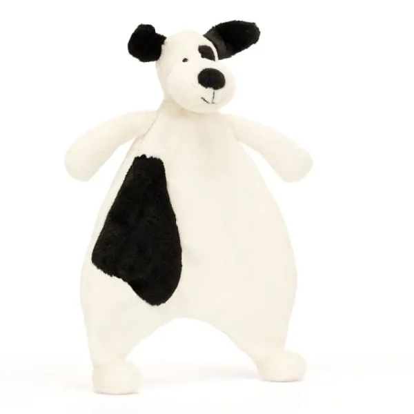 Sale Baby Bashful Hund, Sort/Creme Putteklud Alle Bamser