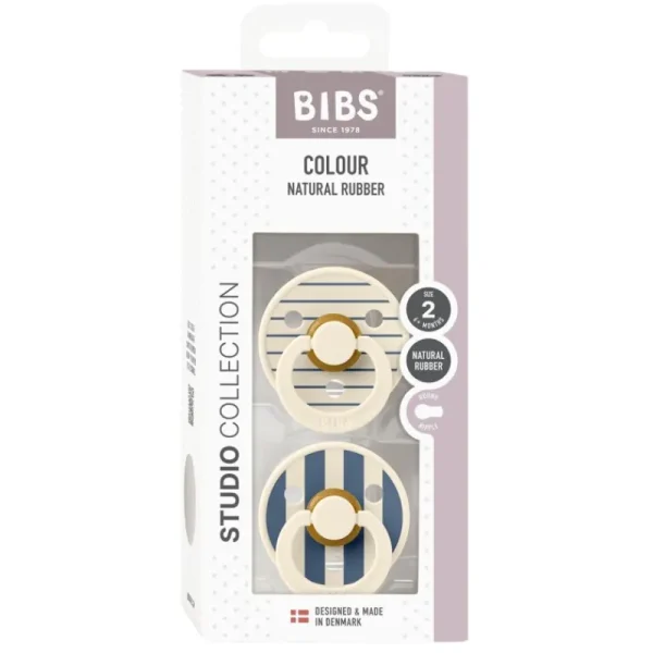 Clearance 2Pk Colour Latex Str.2, Studio Pin/Steel Blue Mix Sutter & Suttesnore