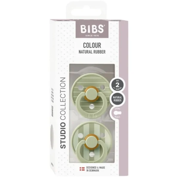 Online 2Pk Colour Latex Str.2, Studio Pin/Sage Mix Sutter & Suttesnore