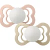 Discount 2Pk Supreme Glow Silikone Str.2, Blush/Vanilla Night Sutter & Suttesnore