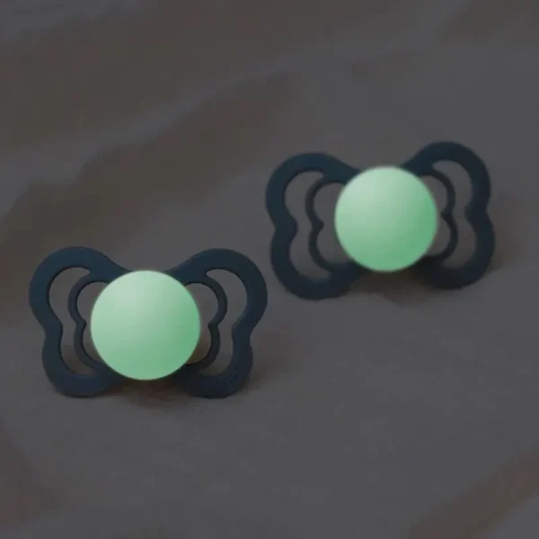 New 2Pk Supreme Glow Silikone Str.1, Sage/Cloud Night Sutter & Suttesnore