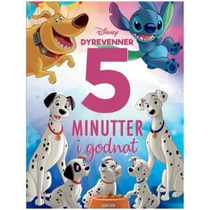 Sale Bog Fem Minutter I Godnat - Disney Dyrevenner Disneybøger