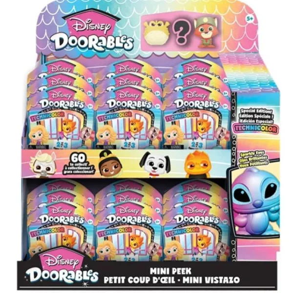 Sale Doorables Mini Peek Technicolor, Assorteret Blandet Legetøj