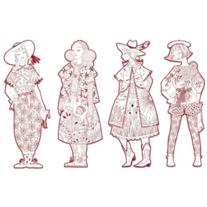 Hot Farvelaeg, Flodor & Venner Tegn & Mal
