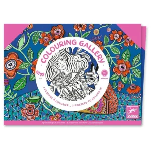 Store Farvelaeg, Galleri Blomster Tegn & Mal