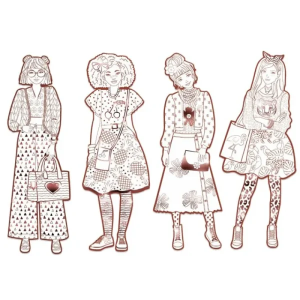 Fashion Farvelaeg, Nina & Venner Tegn & Mal