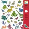 Fashion Klistermærker 160 Stk. Med Dinosaurer Klistermærker