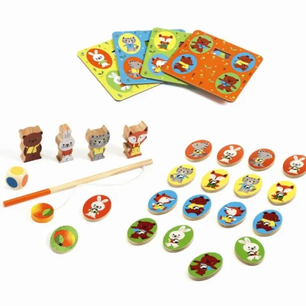 Best Traelaerespil, Ludo Wood 4 Spil Spil