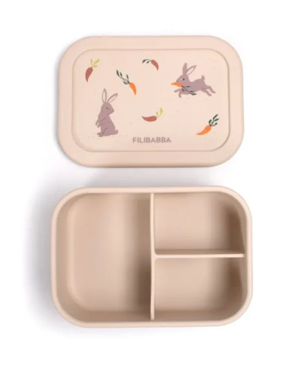 Outlet Madkasse I Silikone - Toasted Almond Madpakken