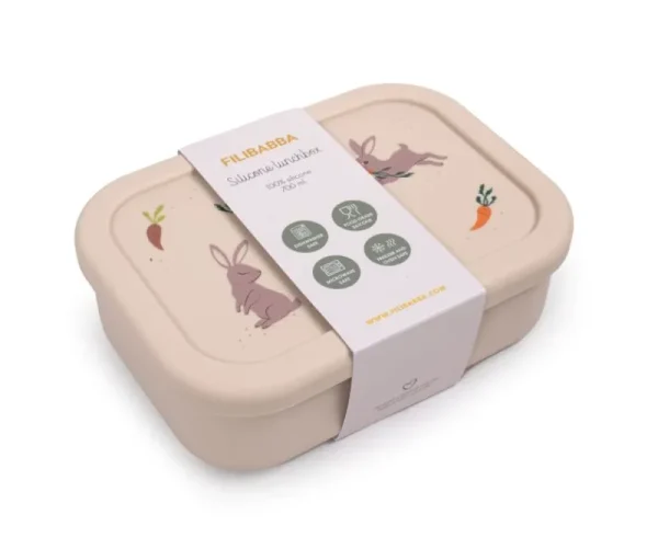 Outlet Madkasse I Silikone - Toasted Almond Madpakken