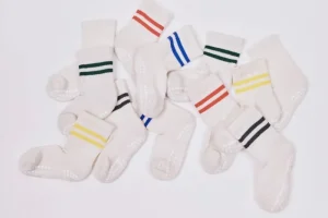 Best Sale Skridsikre Sports Strømper Str.23-26 - Bla Kravletid