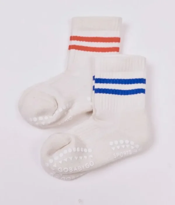 Best Sale Skridsikre Sports Strømper Str.23-26 - Bla Kravletid