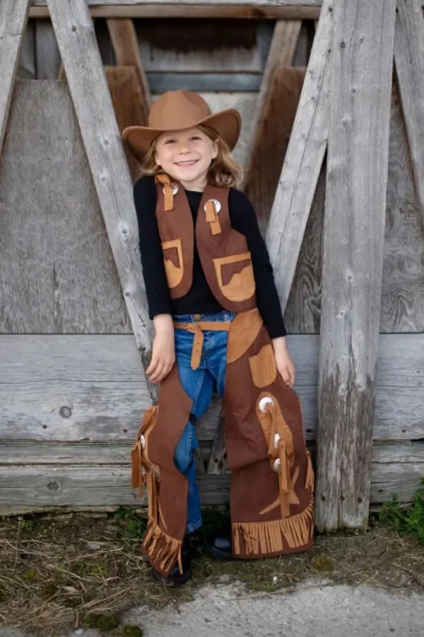 Best Sale Cowboy-Saet Str. 5-6 Ar Udklædning & Tilbehør