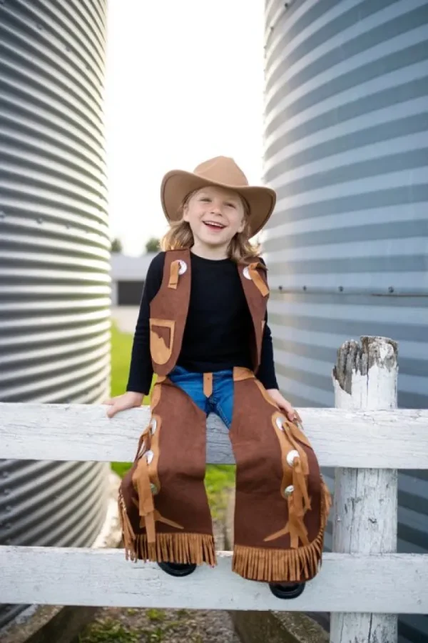 Best Sale Cowboy-Saet Str. 5-6 Ar Udklædning & Tilbehør