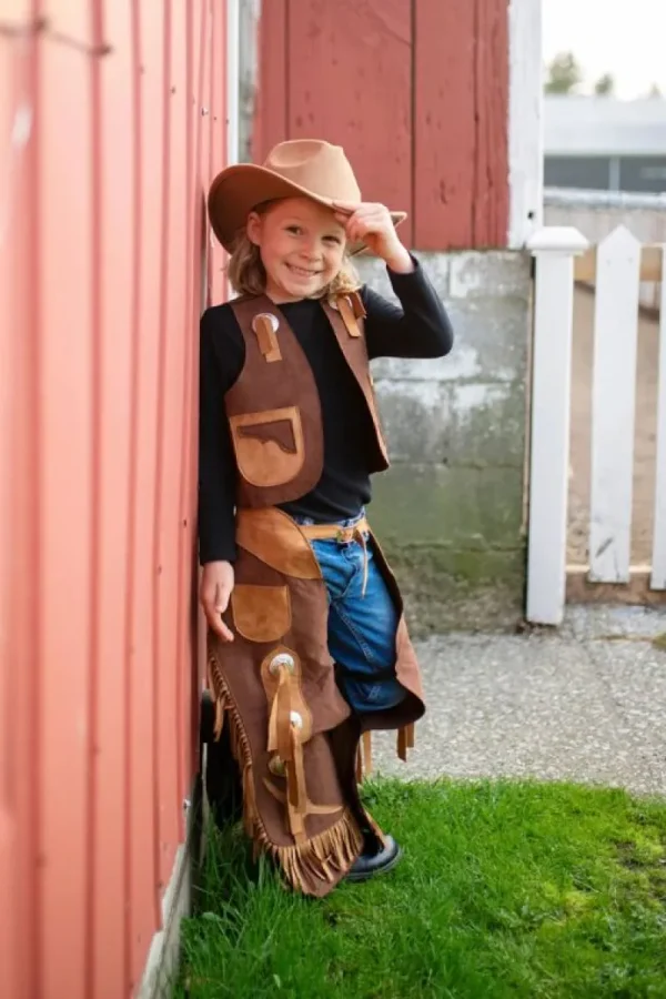 Best Sale Cowboy-Saet Str. 5-6 Ar Udklædning & Tilbehør