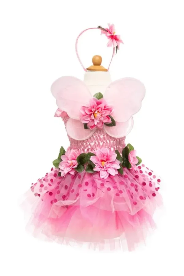 Flash Sale Fairy Blooms Deluxe Udklædningskjole, Str. 5-6Y Udklædning & Tilbehør