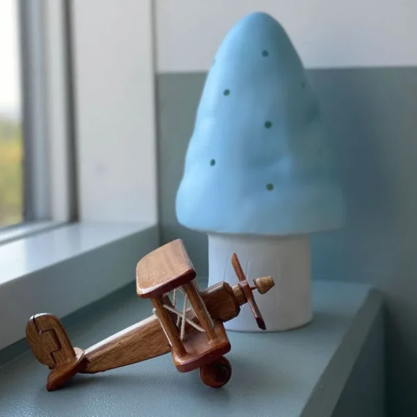 Cheap Lampe - Lille Svamp I Bla Lamper