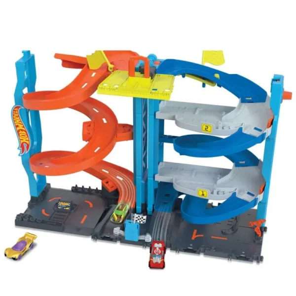 Sale City Transforming Race Tower Biler & Transport