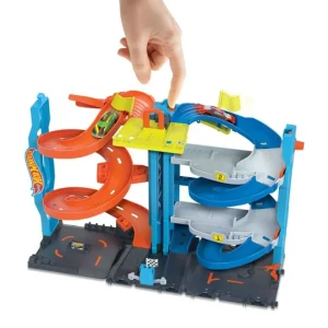 Sale City Transforming Race Tower Biler & Transport