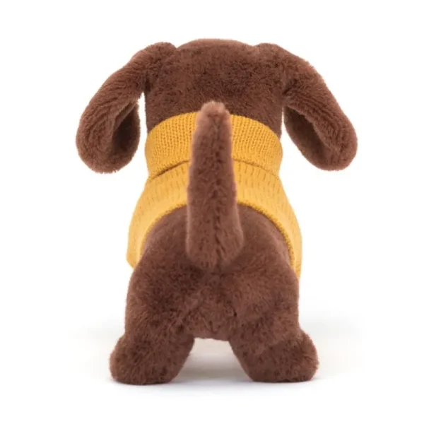 New Dogs - Sweater Gravhund, Gul 14 Cm Alle Bamser