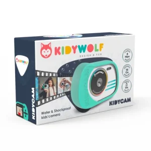 Flash Sale Kidycam Digitalkamera, Cyan Badeleg