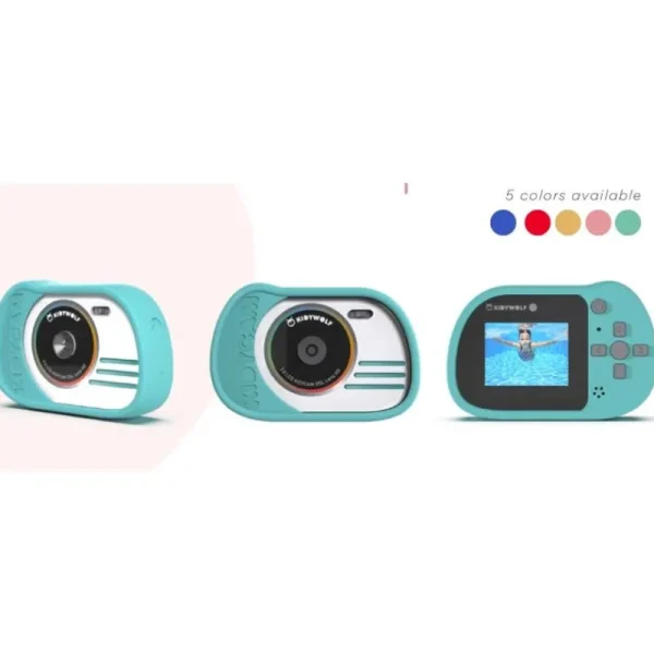 Cheap Kidycam Digitalkamera, Pink Badeleg
