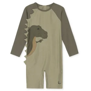 Discount Konges Slojd Aster Uv Dragt Str.12Mdr, Dino Badetøj