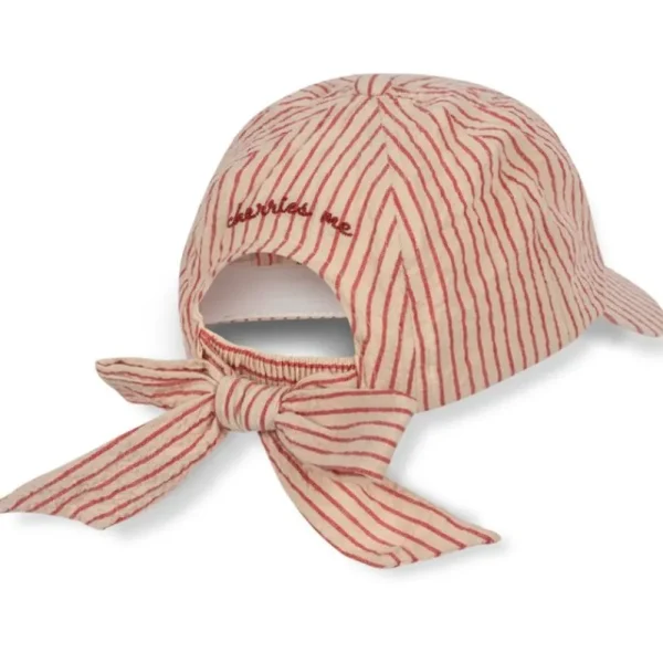 Outlet Konges Slojd Ellie Kasket Str.5-8Ar, Cherry Hatte Og Kasketter