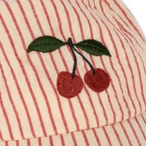 Outlet Konges Slojd Ellie Kasket Str.5-8Ar, Cherry Hatte Og Kasketter