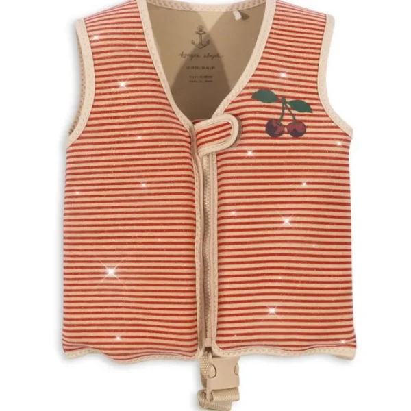 Flash Sale Konges Slojd Float Vest Str.2-3 Ar, Glitter Stripe Svømmeudstyr