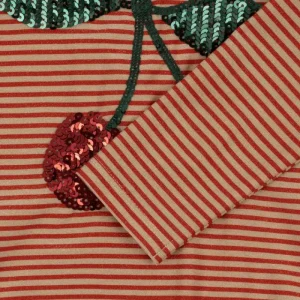 Flash Sale Konges Slojd Jade Ls Swimsuit Str.18Mdr, Glitter Stripe Badetøj