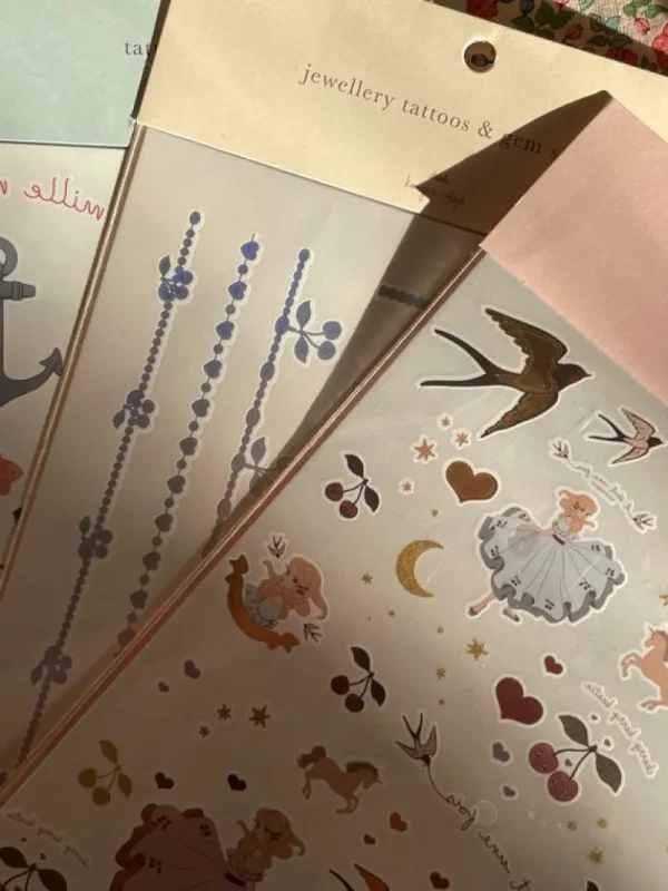 Store Konges Slojd Jewellery Tattoes And Gem Stones Set Udklædning & Tilbehør