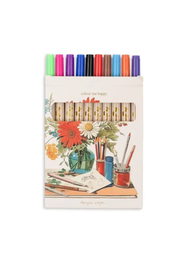 Discount Konges Slojd 10Pk Magic Pens, Multi Tegn & Mal