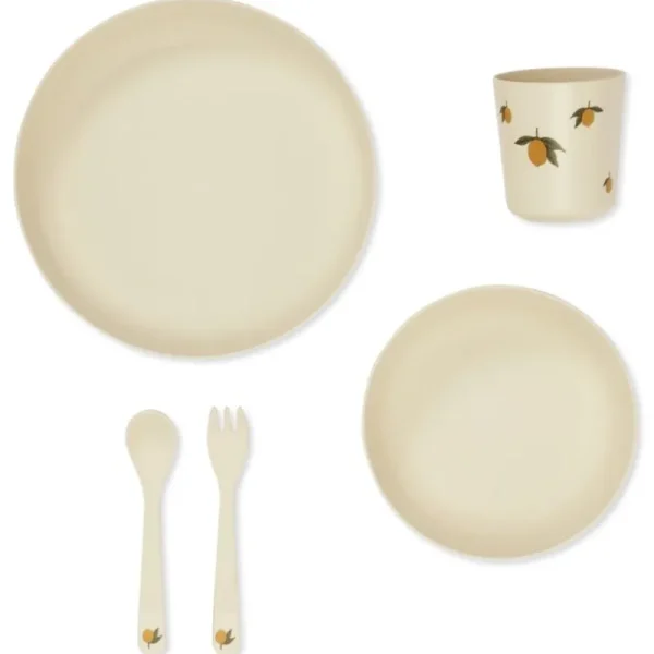 Best Sale Konges Slojd Pla Dinner Set, Lemon Service