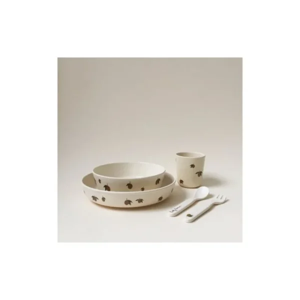 Best Sale Konges Slojd Pla Dinner Set, Lemon Service