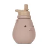 Outlet Konges Slojd Silikone Flaske, Teddy/Blush Drikkedunke