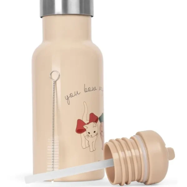 Hot Konges Slojd Thermo Drikkedunk, Bow Kitty Drikkedunke