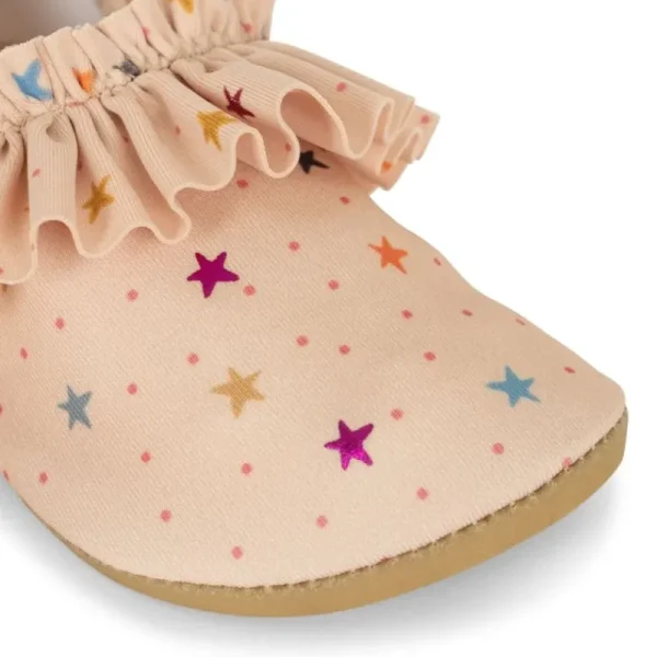 Best Konges Slojd Twinkle Badesko Str.30-31, Star Multi Badetøj