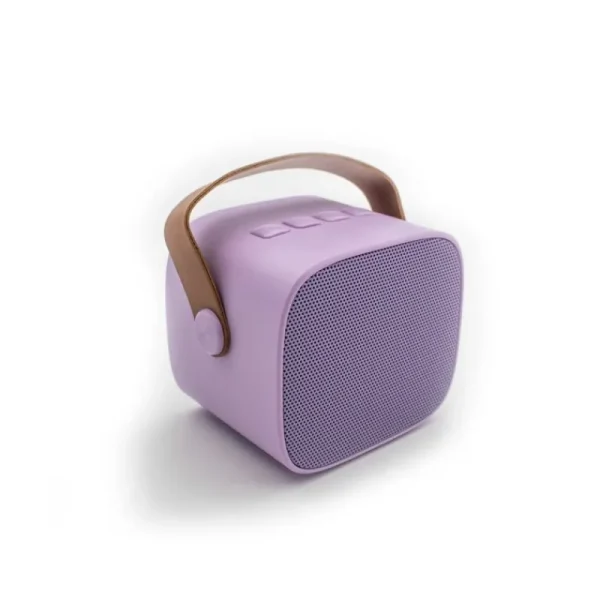 Online Bluetooth Hojtaler Og Mikrofon, Lilla Musik
