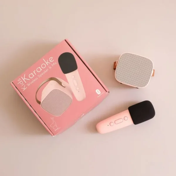 Fashion Bluetooth Hojtaler Og Mikrofon, Rose Musik