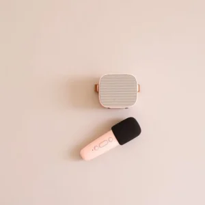 Fashion Bluetooth Hojtaler Og Mikrofon, Rose Musik