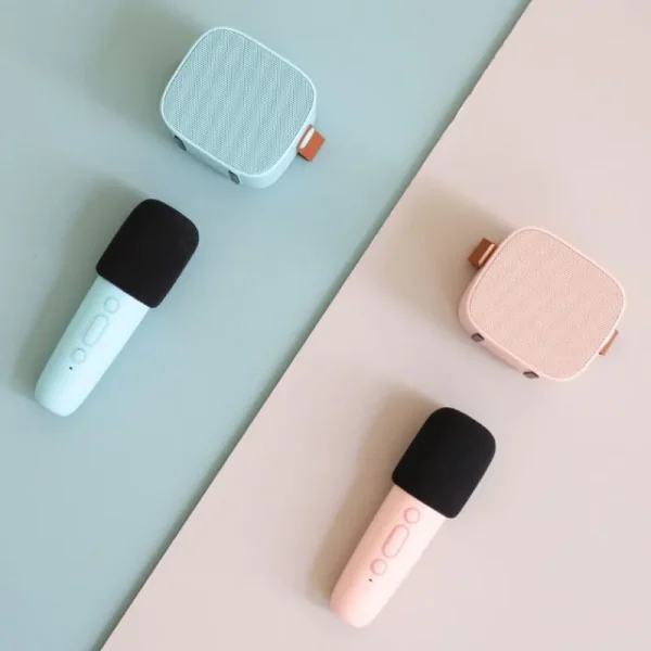 Fashion Bluetooth Hojtaler Og Mikrofon, Rose Musik