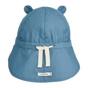 Cheap Gorm Vendbar Solhat Str.9-12Mdr, Stripe/Blue Hatte Og Kasketter