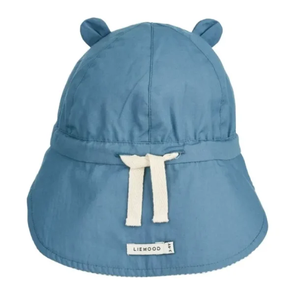 Cheap Gorm Vendbar Solhat Str.9-12Mdr, Stripe/Blue Hatte Og Kasketter