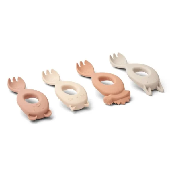 Fashion Liva Gafler 4Pk, Rose Multi Mix Service