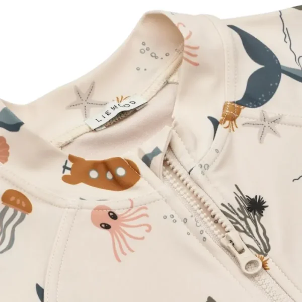 Clearance Max Uv Dragt Str.2 Ar, Sea Creature Badetøj